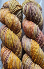 Load image into Gallery viewer, Chocolate orange luxury yak silk dk