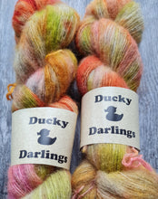 Load image into Gallery viewer, Jelly bean roulette, yak cloud 50g 400m, alpaca,silk,merino yak.