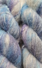 Load image into Gallery viewer, Blue willow, yak cloud 50g, alpaca,silk,merino yak.