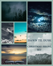 Load image into Gallery viewer, PRE ORDER...ADVENT SHAWL SET 2x100g Luxury 4ply.