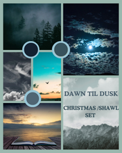 Load image into Gallery viewer, PRE ORDER...ADVENT SHAWL SET 2x100g Luxury 4ply.