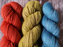 Load image into Gallery viewer, Pre order,Apple,superwashed merino yak nylon