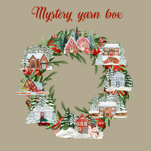 Christmas mystery yarn box.NOW SOLD OUT.