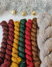Load image into Gallery viewer, Christmas Litmus cowl knitting kit.