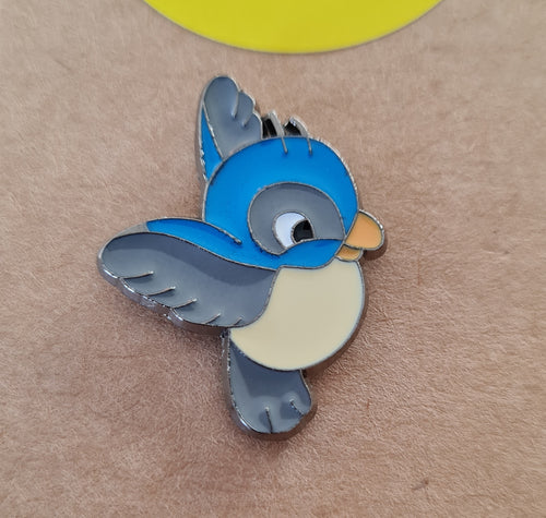 Pin badge Blue Bird.