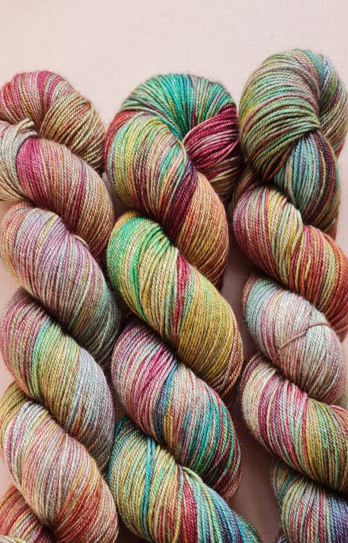 Dragon spirit, superwashed merino yak nylon