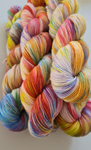 Load image into Gallery viewer, A petal rainbow, superwashed merino nylon