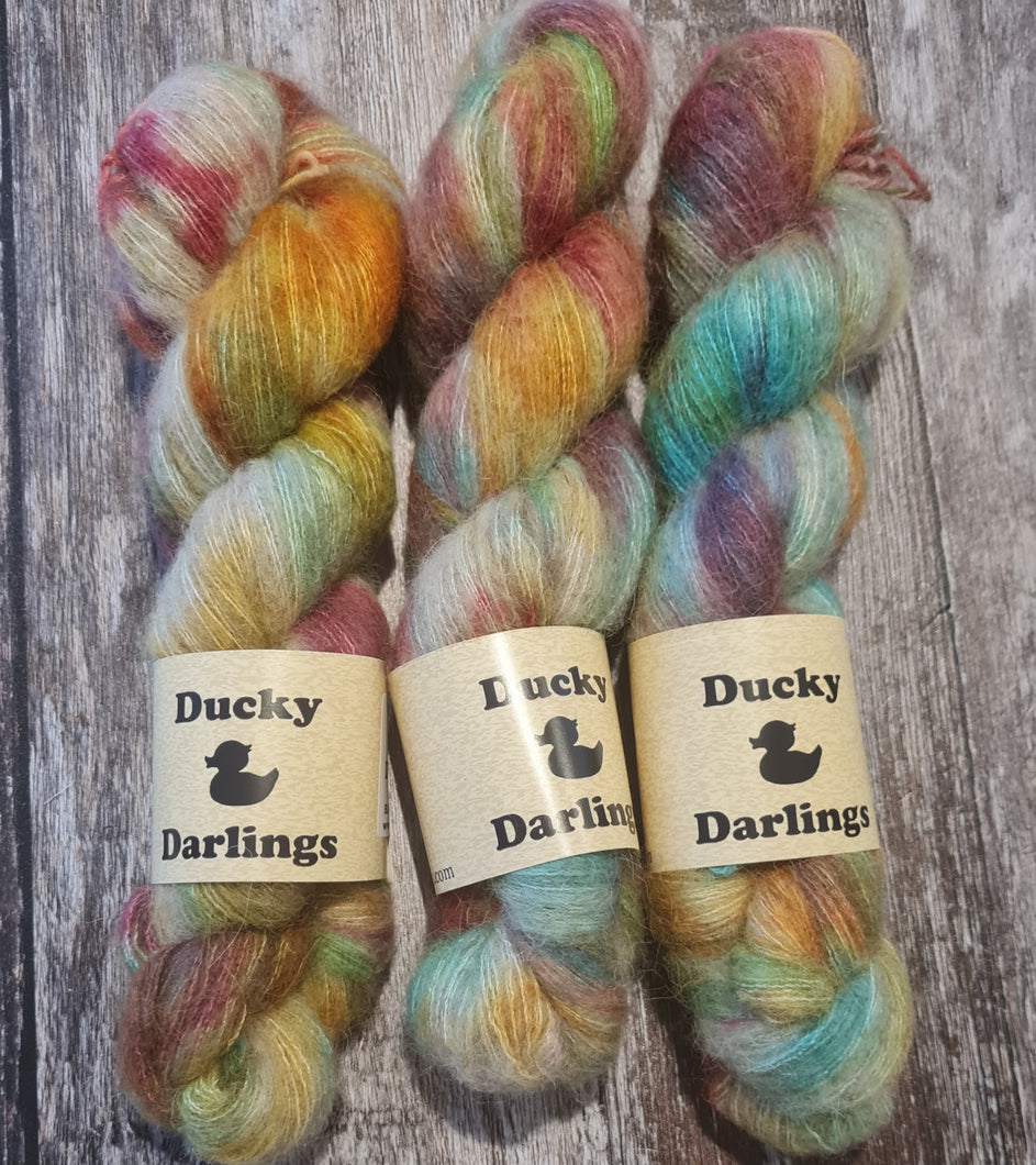 Dragon spirit, yak cloud 50g 400m, alpaca,silk,merino yak.