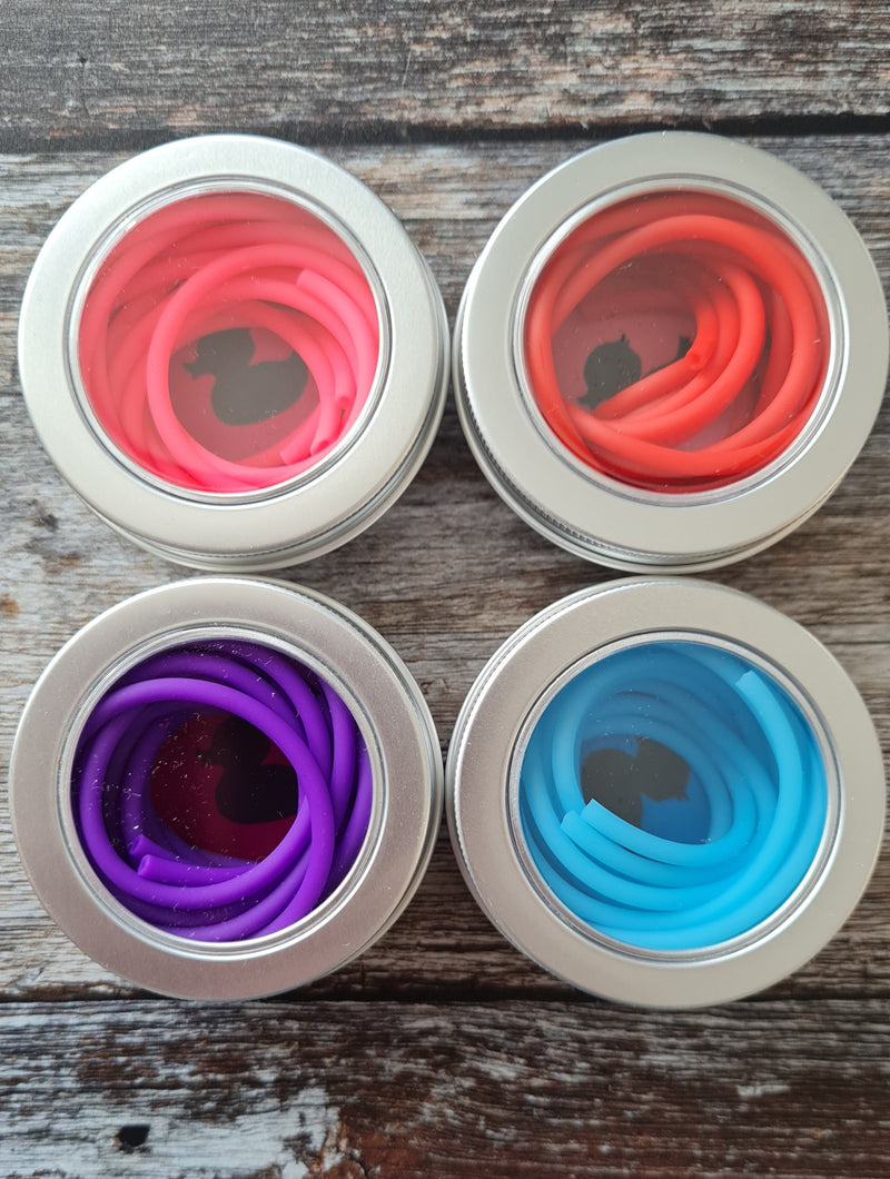 Stitch holder cords. Purple.