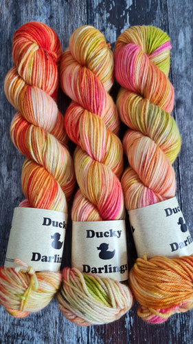 Jelly bean roulette,merino cashmere nylon DK