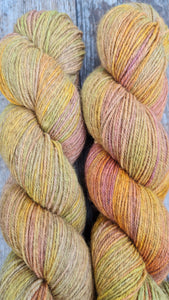 Glace fruits, superwashed merino yak nylon