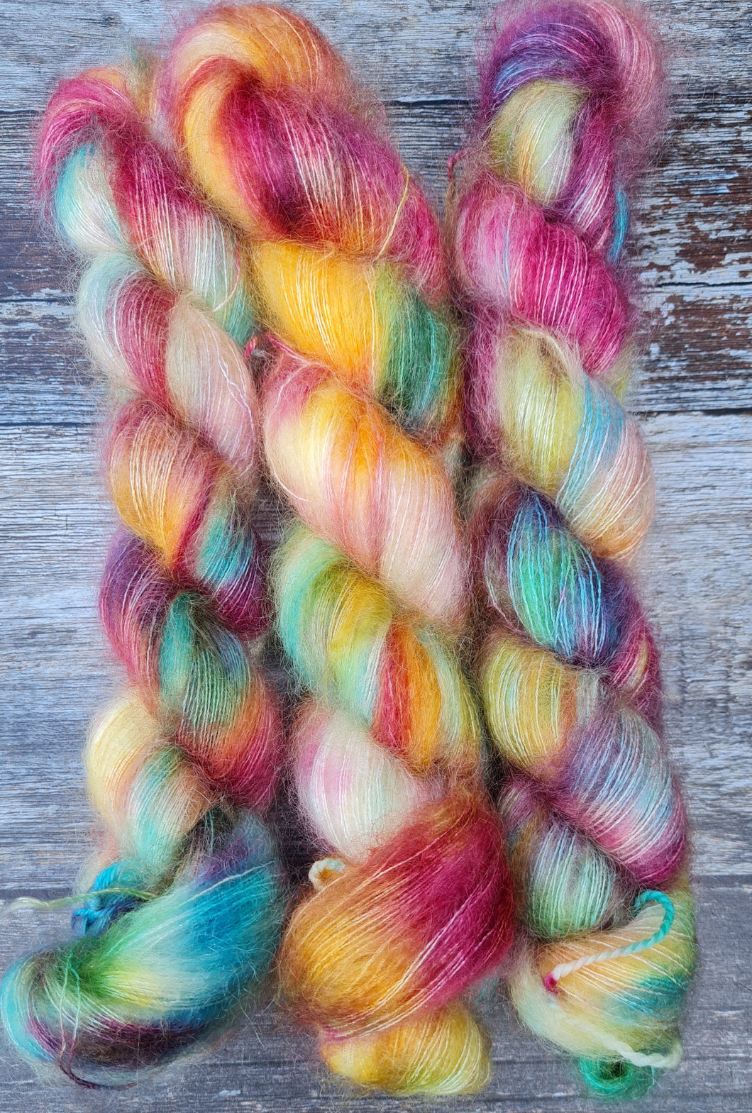 Dragon spirit,Mohair silk