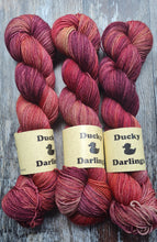 Load image into Gallery viewer, Crimson queen,superwashed merino yak nylon