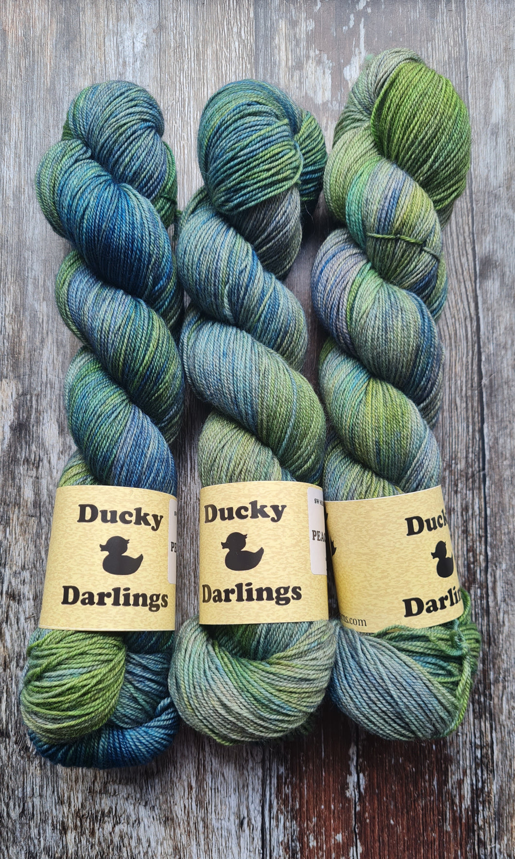 Peacock parade,superwashed merino yak nylon