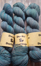 Load image into Gallery viewer, Blue mix, superwashed merino yak nylon