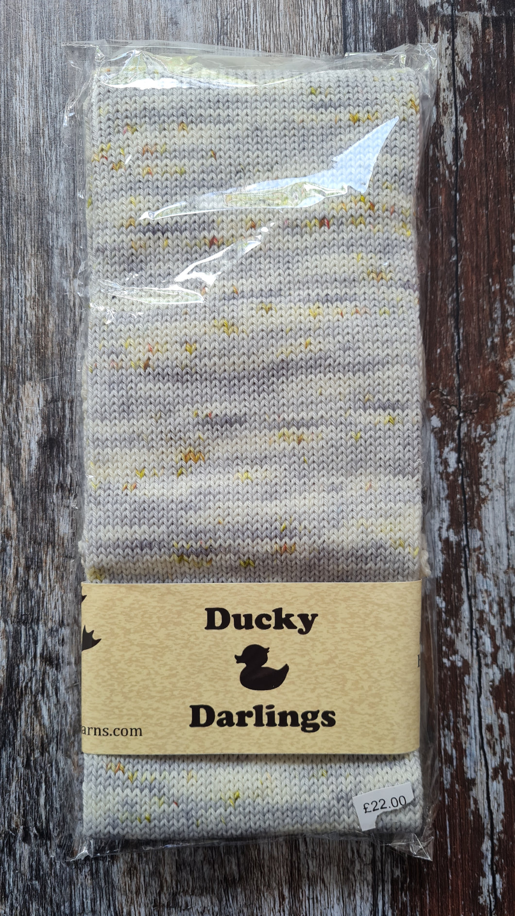 Sock tube Grey speckled.