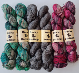 Liquorice,superwashed merino yak nylon