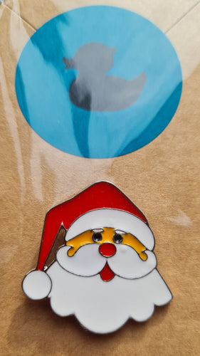 Pin badge Santa