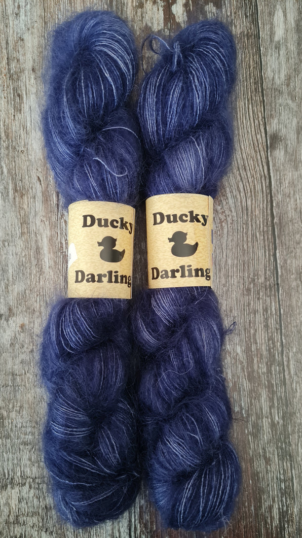 The boys & girls in blue. Mohair silk