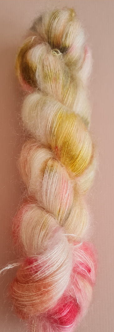 Cupids rose,mohair silk 50g