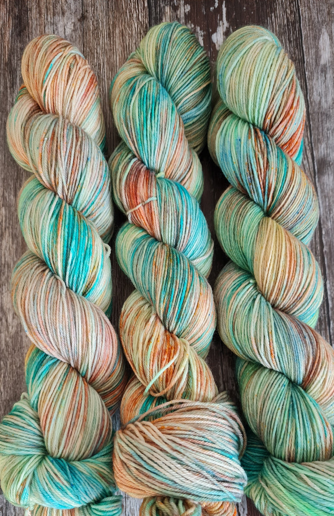 Onyx, superwashed merino nylon 4ply