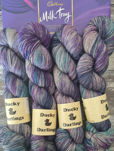 Milk tray, superwashed merino yak nylon