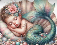 Load image into Gallery viewer, Mermaids dreams,  Dk  Boucle 100g 220m.