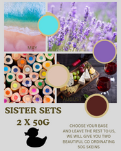 Load image into Gallery viewer, SISTER SETS   NEW CLUB 2026 SW MERINO NYLON 75/25  DK May