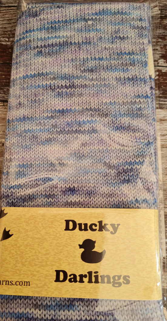 Sock tube  Blue speckled..
