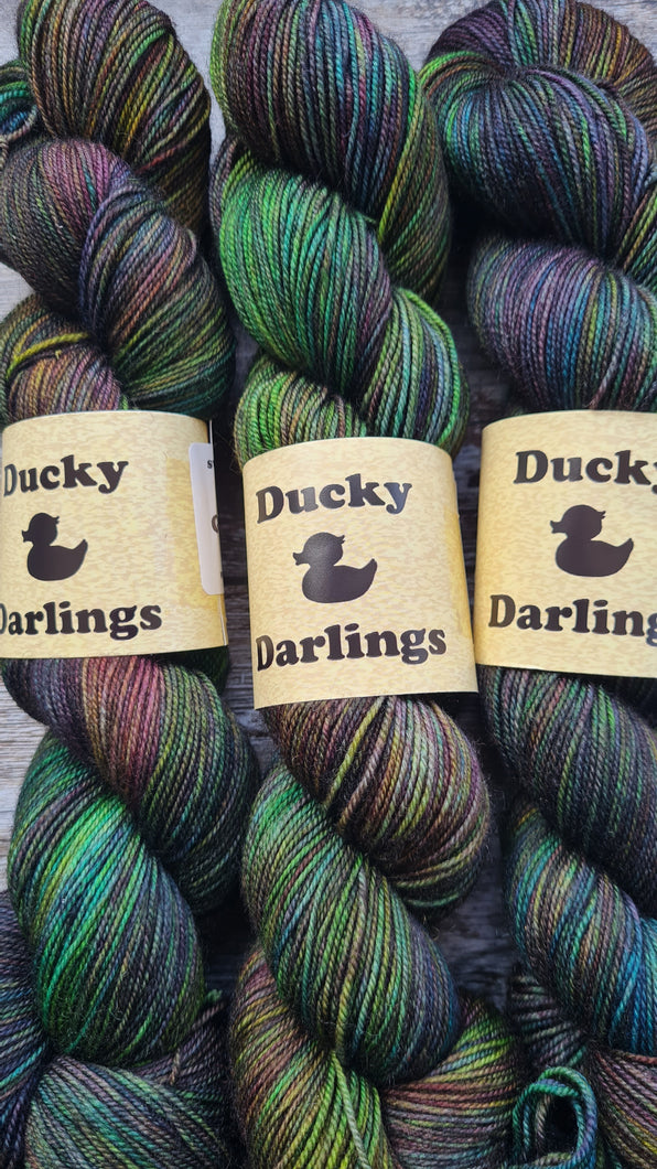 Goosebumps, superwashed merino yak nylon 4ply