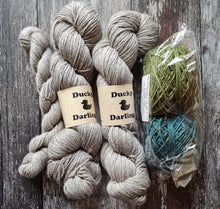 Load image into Gallery viewer, Flock vest yarn bundle.