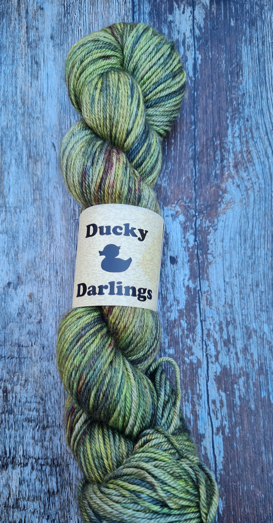 Greens are go, luxury yak silk dk