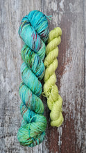 Load image into Gallery viewer, Aqua splash Sock/shawl set, 120g