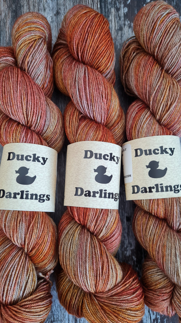 Whiskey,superwashed merino yak nylon