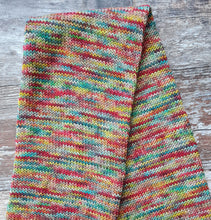 Load image into Gallery viewer, Sock tube Green red gold speckled.