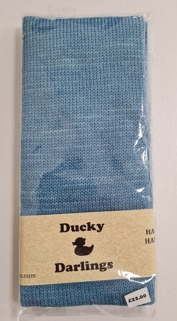 Sock tube Blue tones