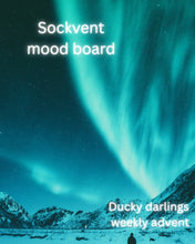 Load image into Gallery viewer, AURORA BOREALIS  SOCKVENT 2026  4 WEEKLY. (4PLY) (LuxuryMerino yak nylon)