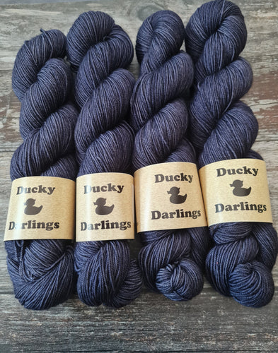 (Acustom order for C.Chidlow) The boys in blue (and girls), superwashed merino yak nylon